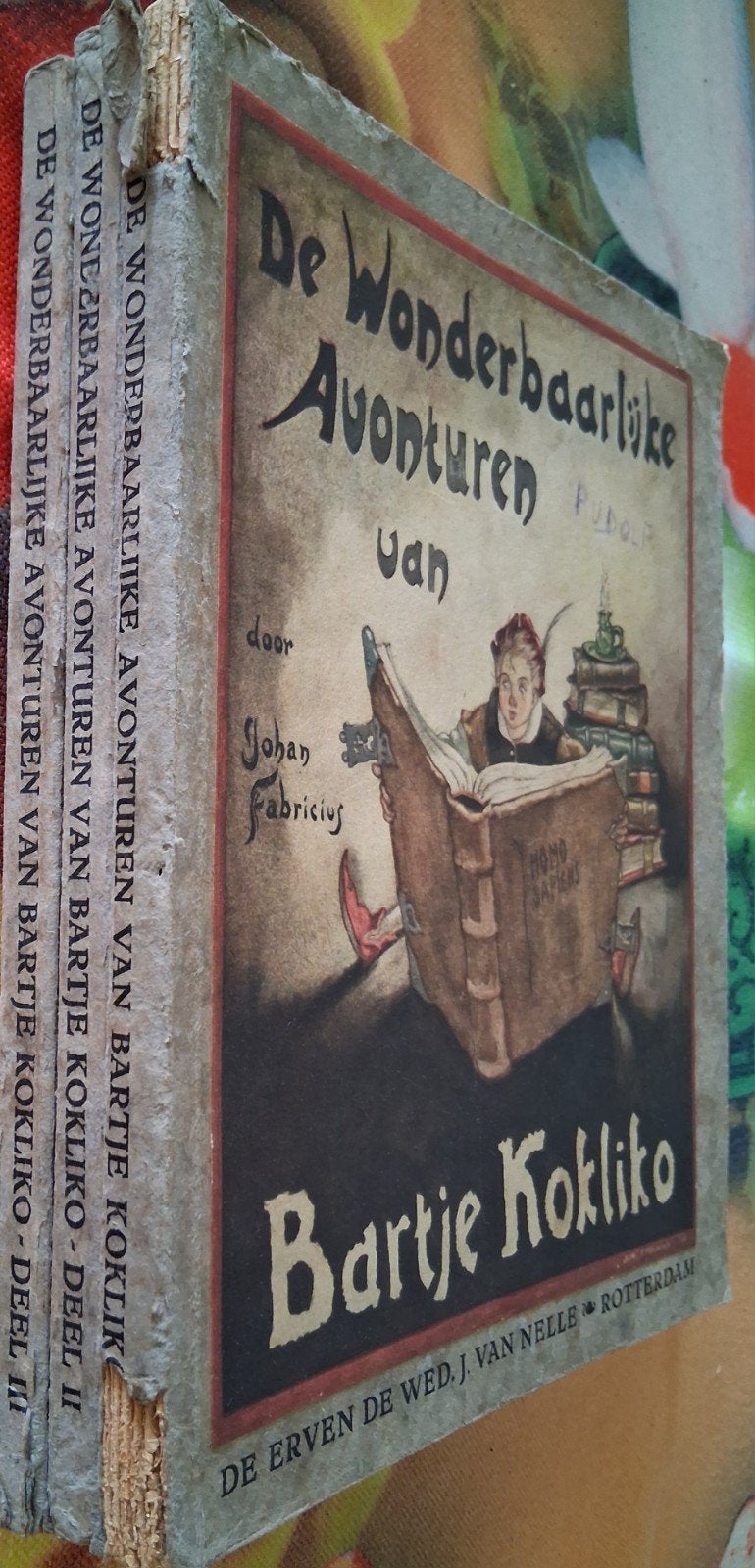 De wonderbaarlijke avonturen van Bartje Kokliko, Boeken, Verzenden, Gelezen, Johan Fabbricius