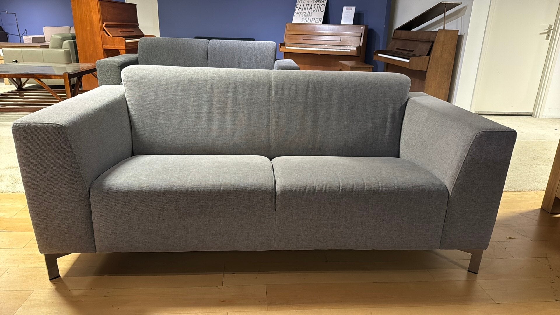Topform 2 zitsbank, Huis en Inrichting, Banken | Bankstellen, Modern design, Gebruikt, ., 150 tot 200 cm