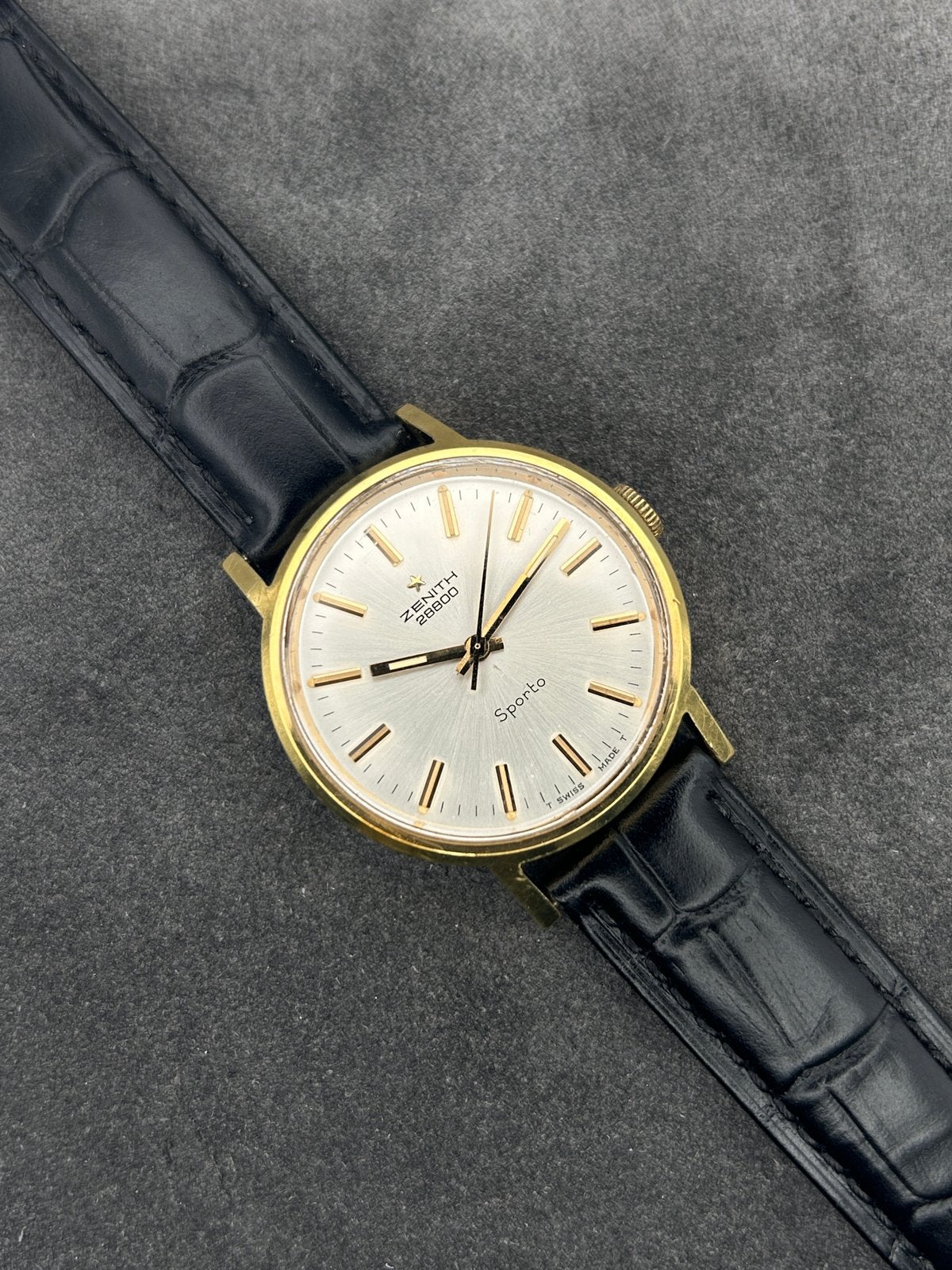 Zenith Sport 28800, Verzenden, Staal, Overige merken