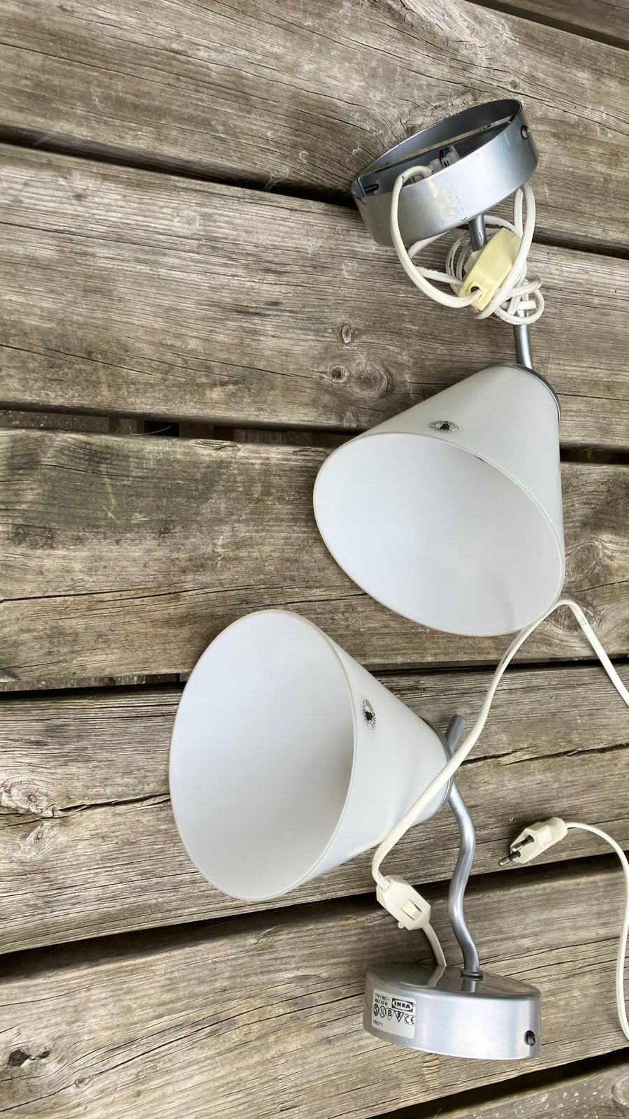 IKEA NÄVLINGE LED spotlampen, wit, 2 stuks, Wit, Gebruikt, IKEA, Modern