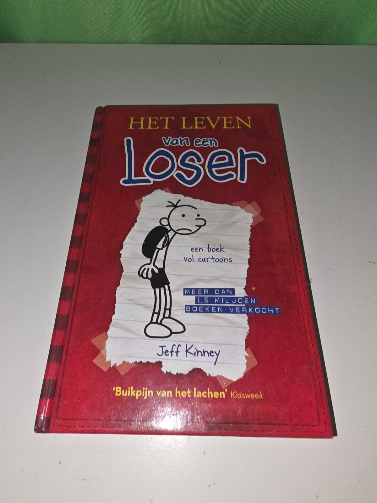 Het Leven van een Loser - Jeff Kinney (Boek), Boeken, Ophalen of Verzenden, Gelezen, Jeff Kinney, Fictie algemeen