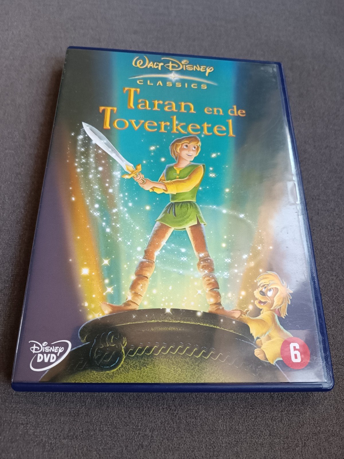 Taran en de toverketel - dvd, Cd's en Dvd's, Dvd's | Tekenfilms en Animatie, Alle leeftijden, Ophalen of Verzenden, Zo goed als nieuw