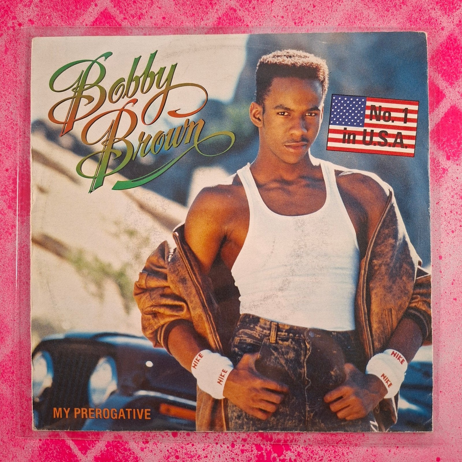 Bobby Brown My perforatie single.                     Star45, Inclusief binnenhoes, Ophalen of Verzenden, Gebruikt, Pop