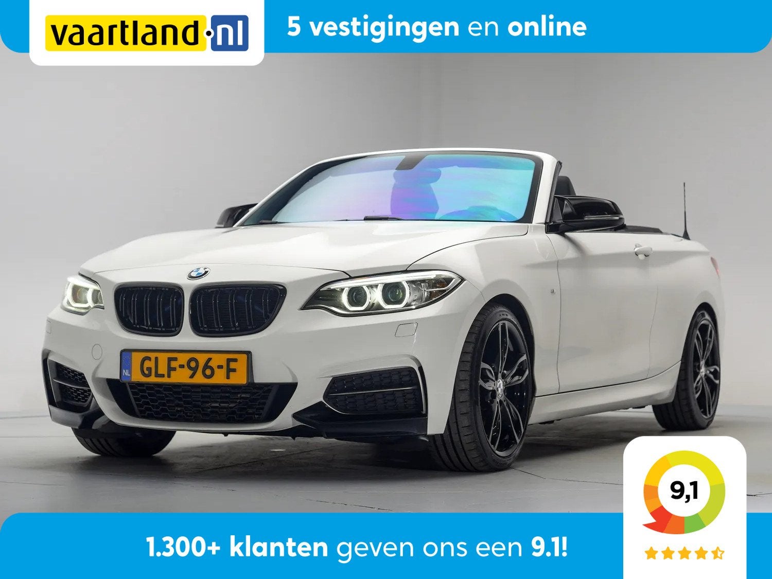 BMW 2 Serie M235i xDrive High Executive Aut. [ Leder Cruise, Auto's, Automaat, Gebruikt, Cabriolet, 4 stoelen
