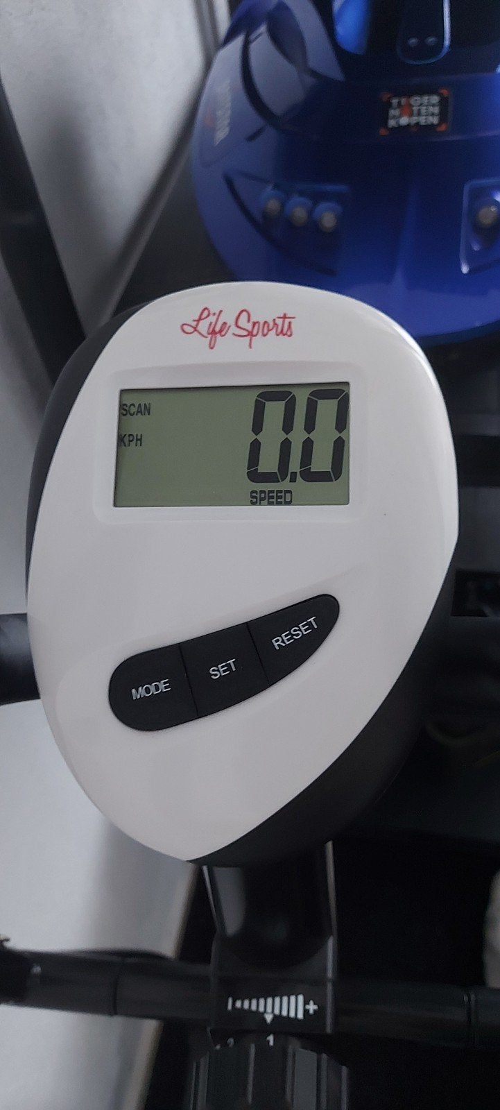 Crosstrainer met display - Life Sports, Ophalen, Gebruikt, Crosstrainer, Metaal