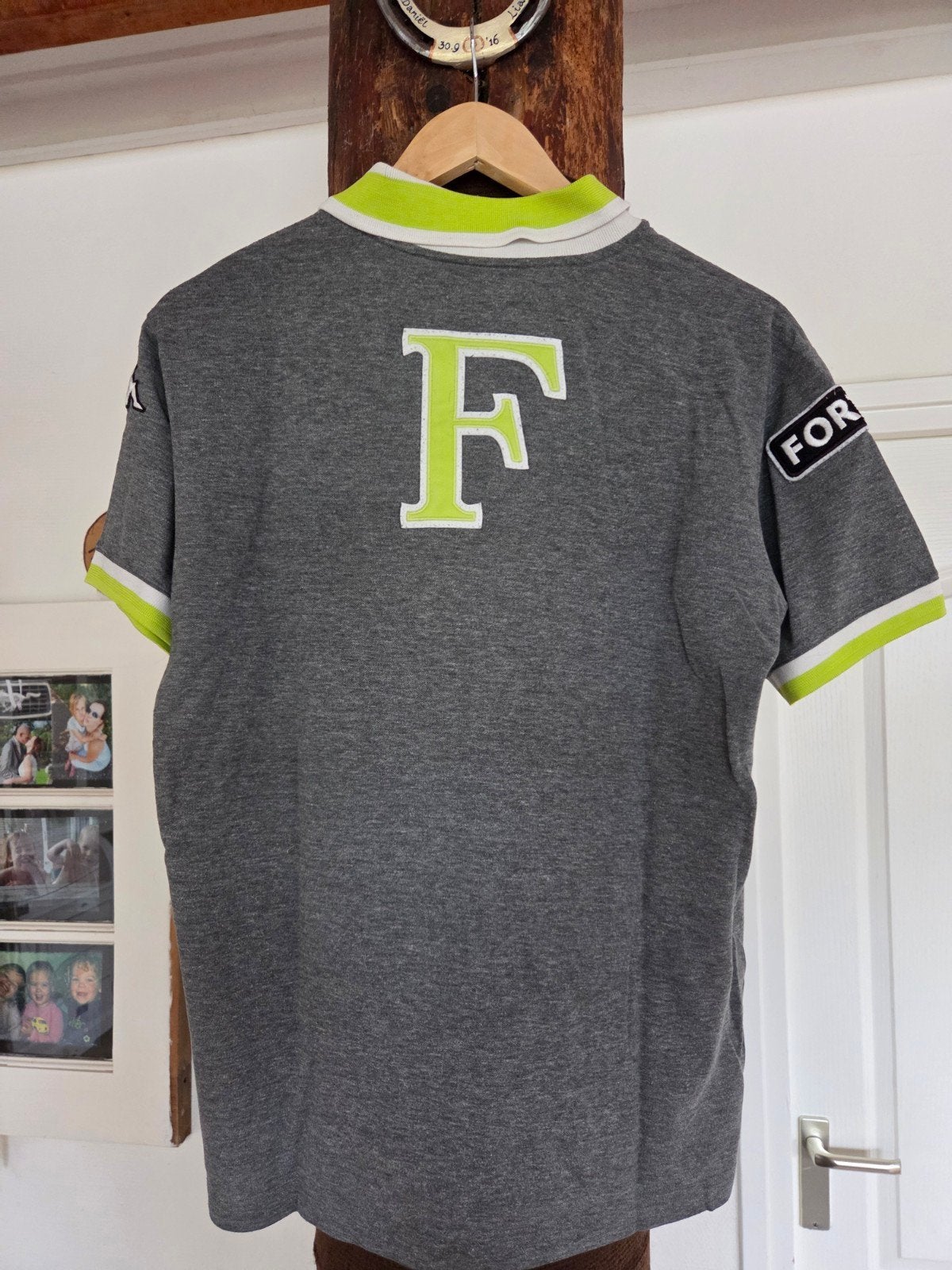 Kappa Feyenoord Polo Grijs Maat L, Maat 52/54 (L), Kappa, Ophalen of Verzenden, Zo goed als nieuw