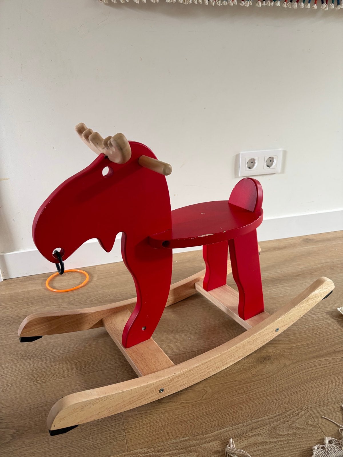 IKEA Ekorre Schommel Elan - Rood, Ophalen of Verzenden, Gebruikt, Overige typen