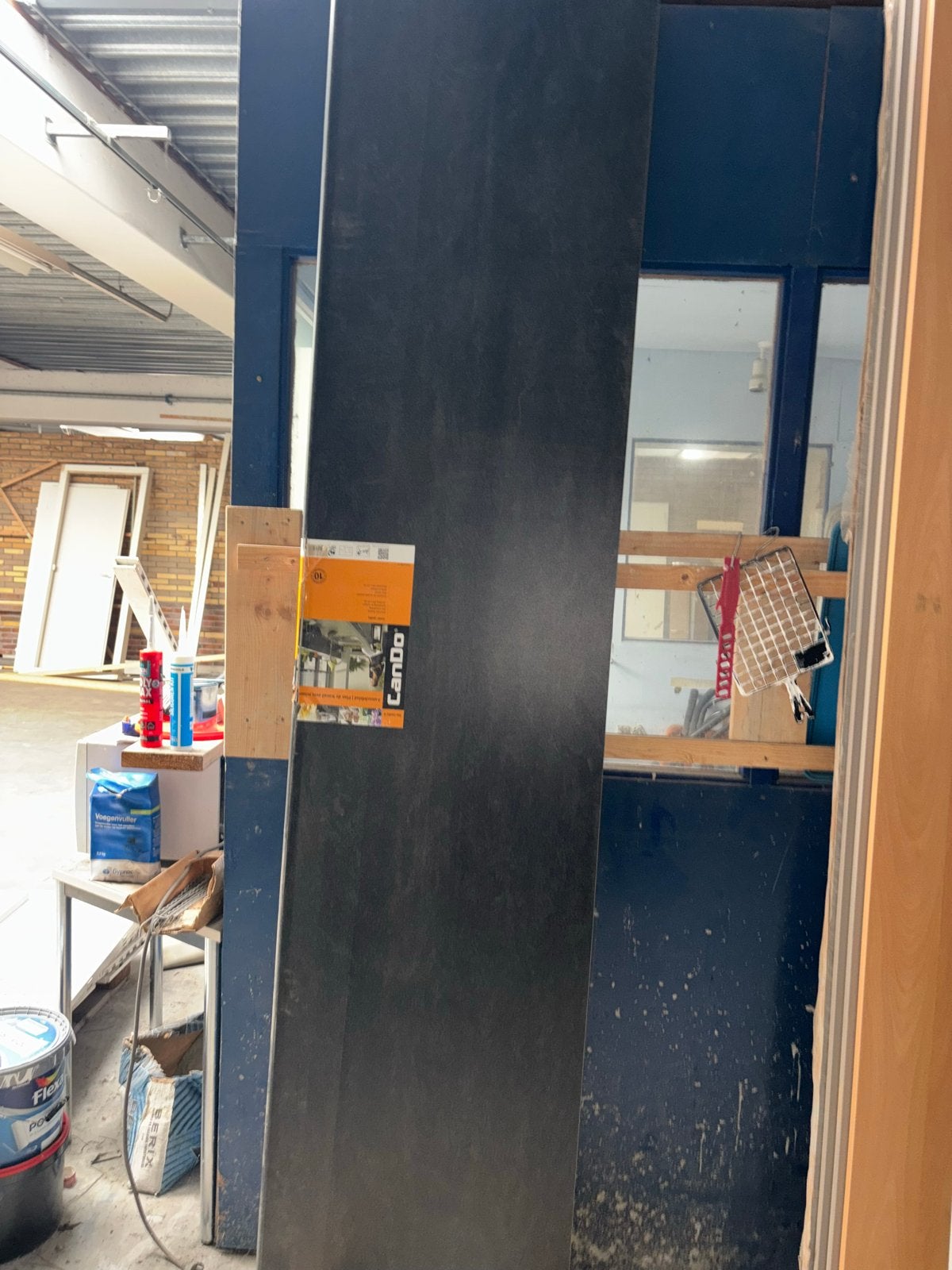 CanDo werkblad 305 x 60 cm met opstaande rand, Ophalen of Verzenden, Nieuw, HPL, 20 tot 50 mm
