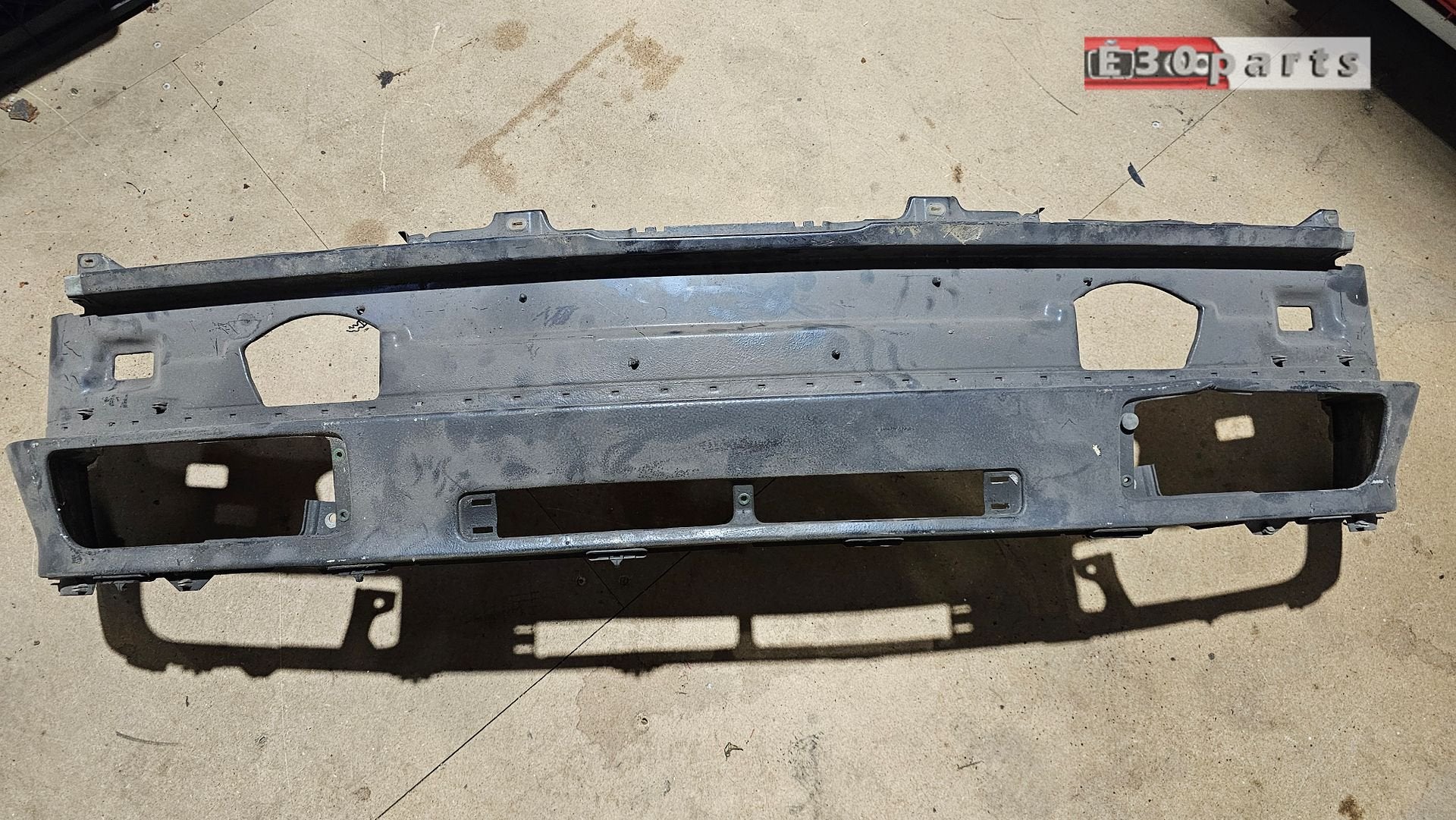 Voorfront front zwart gebruikt BMW E30 Type 2 1987- / cabrio, Gebruikt, -, Ophalen of Verzenden, Bumper