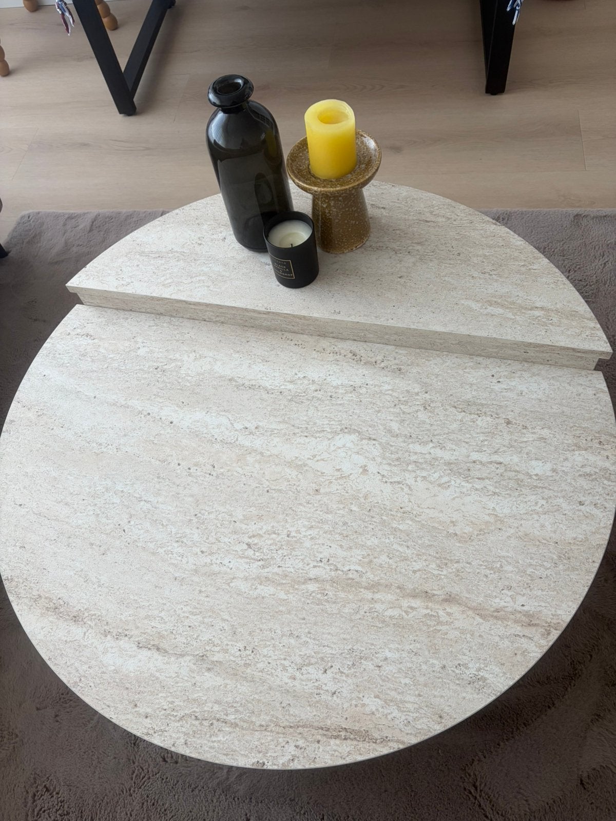 Salon tafel, 100 tot 150 cm, Zo goed als nieuw, Rechthoekig, 50 tot 100 cm