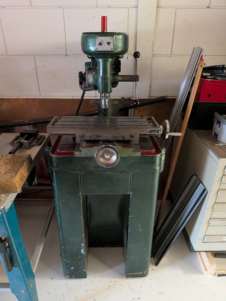 Kopieerfrees, kolomboor & Ponsmachine, Doe-het-zelf en Verbouw, Gereedschap | Boormachines, Ophalen, Gebruikt, Overige typen