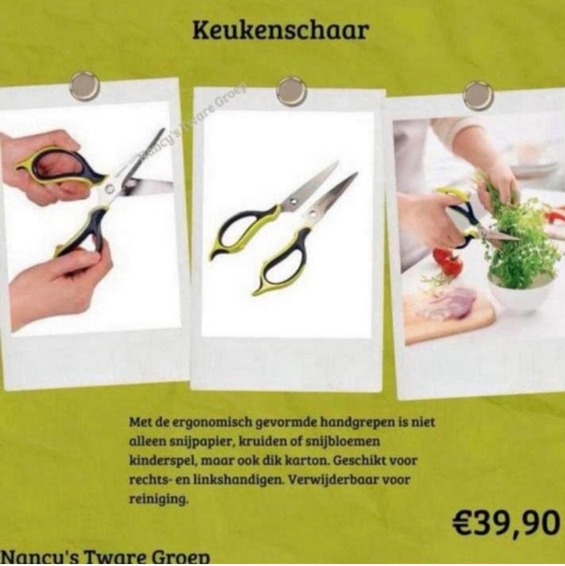 Keukensvhasr Tupperware, Ophalen, Nieuw, Overige typen