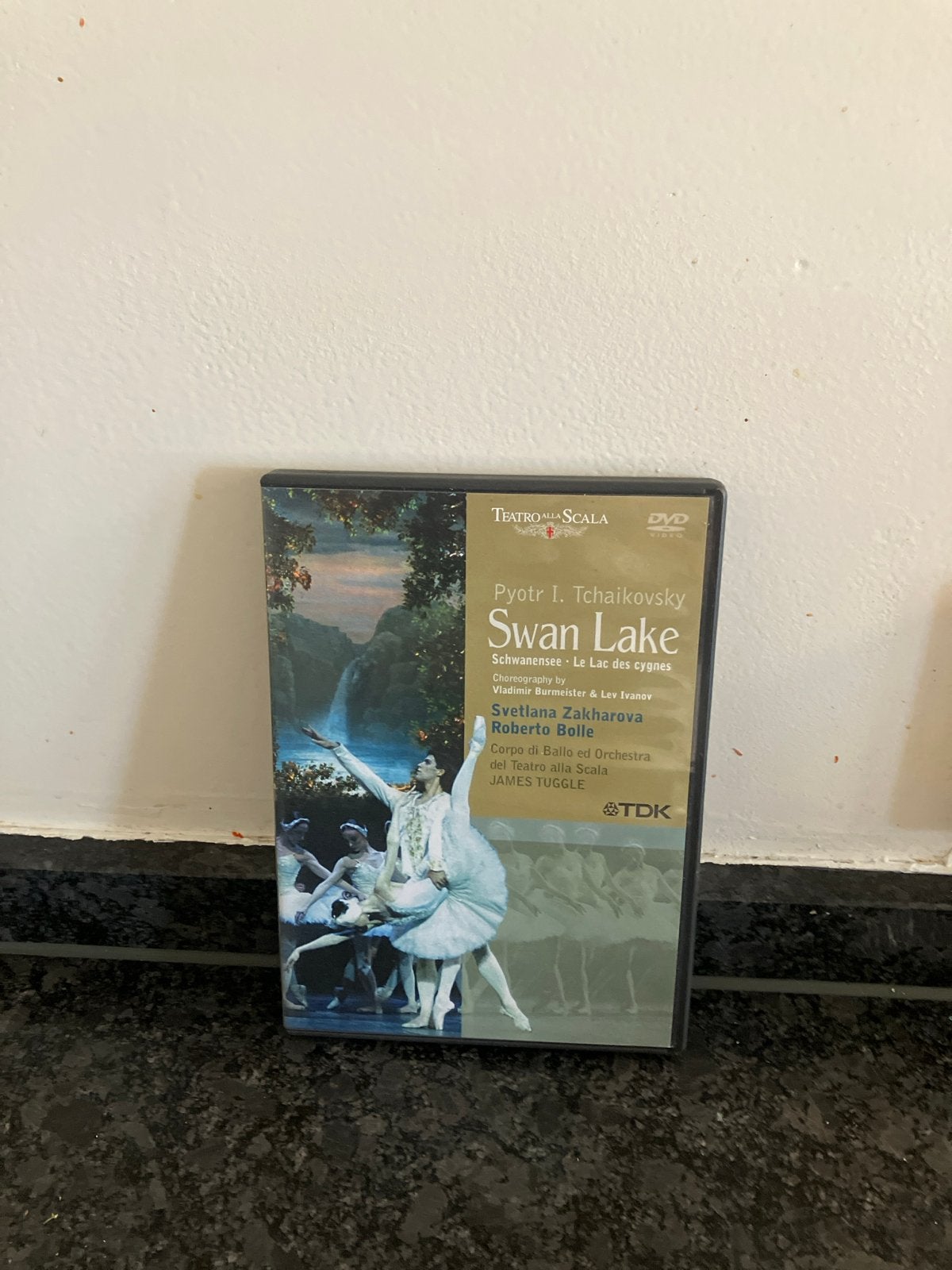 Zwanenmeer DVD - Teatro alla Scala - Tchaikovsky, Alle leeftijden, Ophalen of Verzenden, Gebruikt, Inclusief doosje