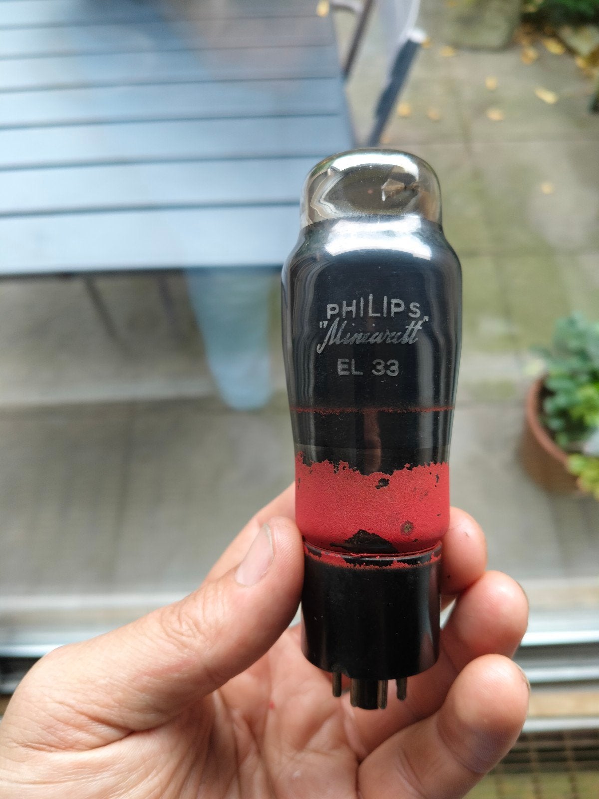 Philips Miniwatt EL33 buis - Getest en werkend, Ophalen of Verzenden, Gebruikt