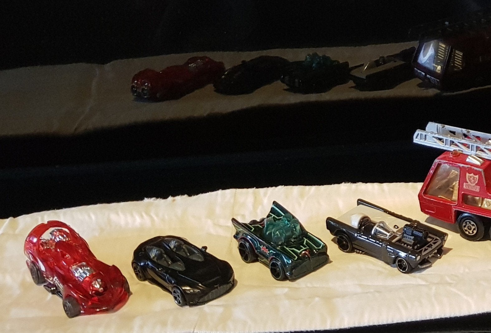 Set van 4 Hot Wheels (Batmobile Tooned, Star Wars Han Solo o, Verzenden, Gebruikt