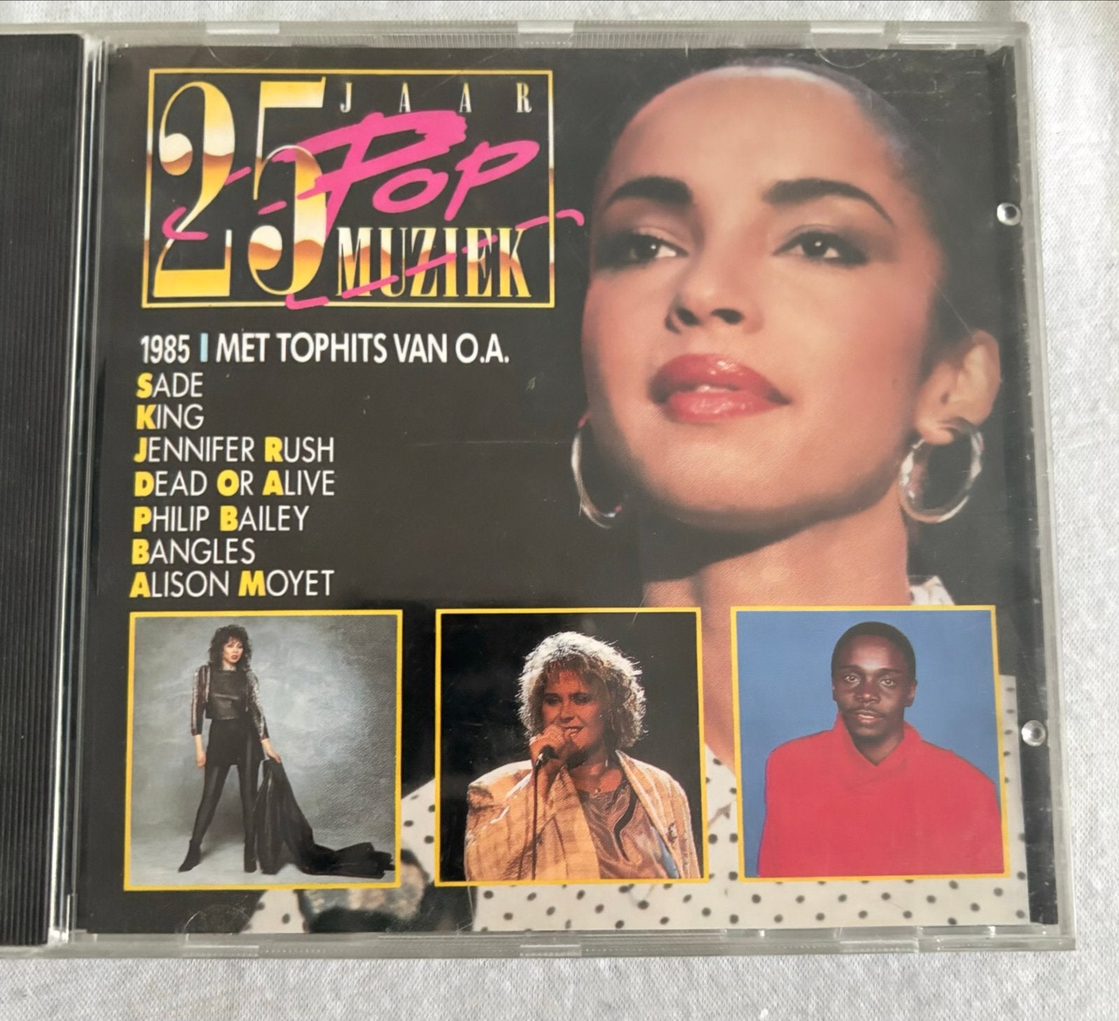 25 Jaar Pop Muziek 1985 CD - Diverse Artiesten Tophits, Gebruikt, Pop, Ophalen of Verzenden, Inclusief boekje