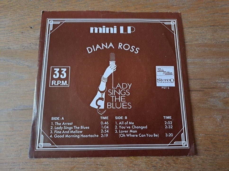 Diana Ross - Lady Sings The Blues - Mini LP (7 inch), Gebruikt, 7 inch, Ophalen of Verzenden, EP