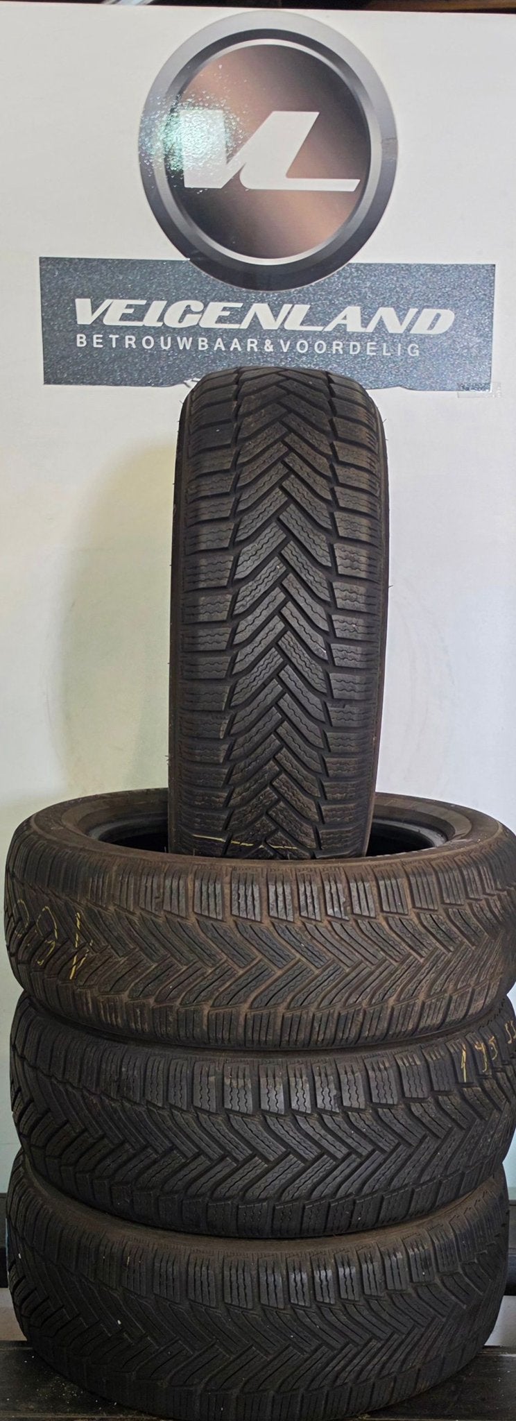 Michelin Alpin 6 195-55-16  1955516  195/55R16, Auto-onderdelen, Gebruikt, -, Band(en), -