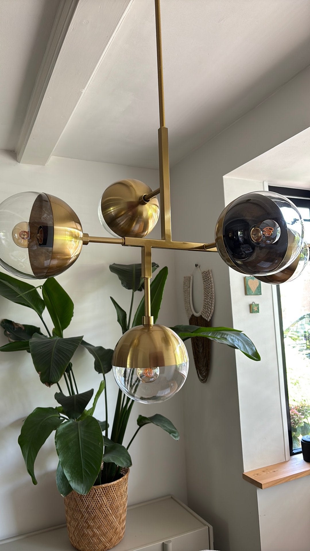 Be Pure Home Messing hanglamp bollen, Ophalen of Verzenden, Zo goed als nieuw