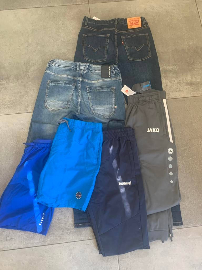 Mooi kledingset maat 170 / S / 13-14 jr, Ophalen of Verzenden, Zo goed als nieuw, Jongen, Broek