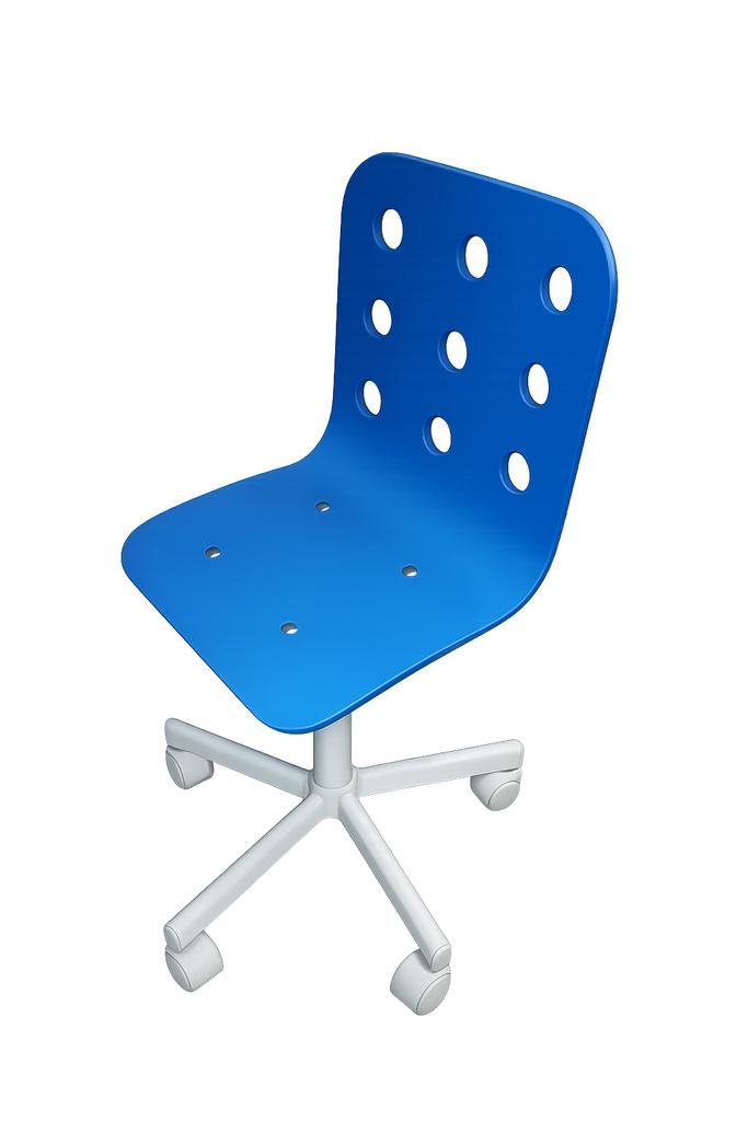 2 Kinder Bureaustoelen Blauw, Ophalen of Verzenden, Gebruikt, Blauw, Bureaustoel