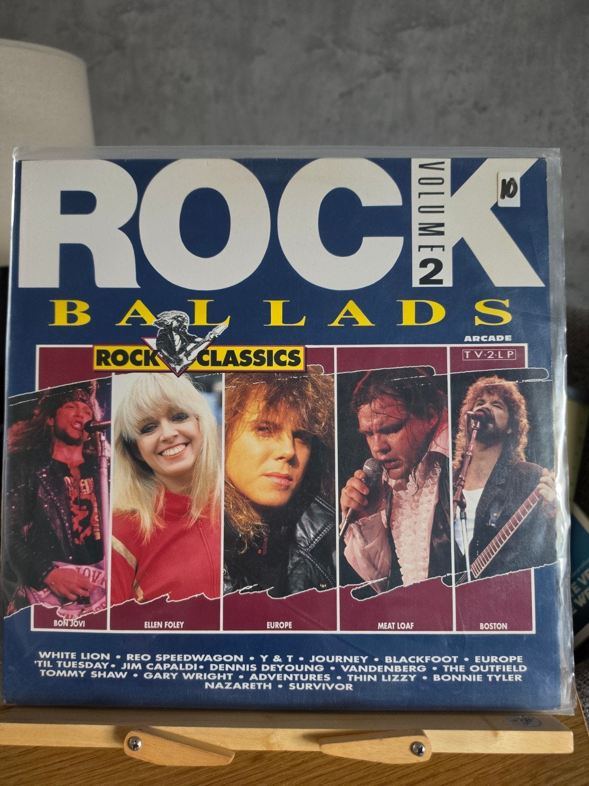2lp: rock balkads volume 2 - various, Ophalen of Verzenden, Gebruikt, 12 inch