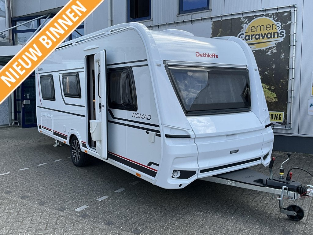Dethleffs Nomad 510 LE MOVER-AIRCO-LUIFEL, Caravans en Kamperen, Standaardzit, Bedrijf, Overige typen, Tot en met 4