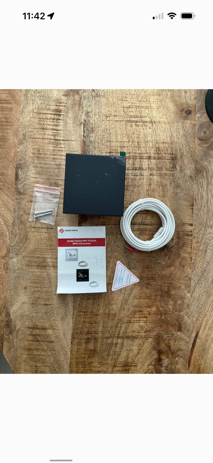 Quality heating vloerverwarming thermosthaat, Ophalen of Verzenden, Nieuw