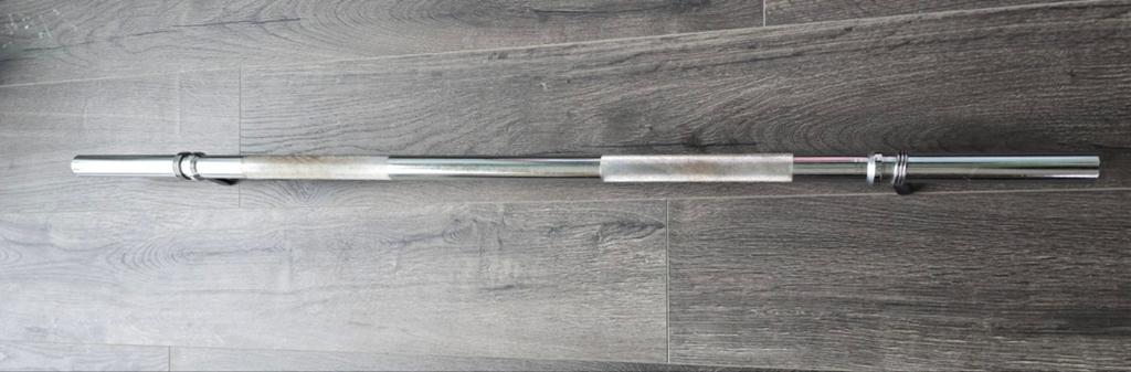 Halterstang 120 cm, Ophalen, Zo goed als nieuw, Halterstangen