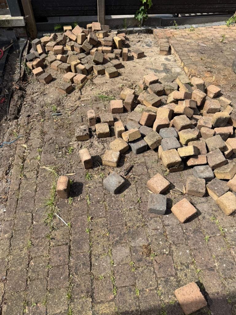 Klinkers(Tuinen, Straatstenen), Tuin en Terras, Ophalen, Overige materialen, Gebruikt, Overige typen