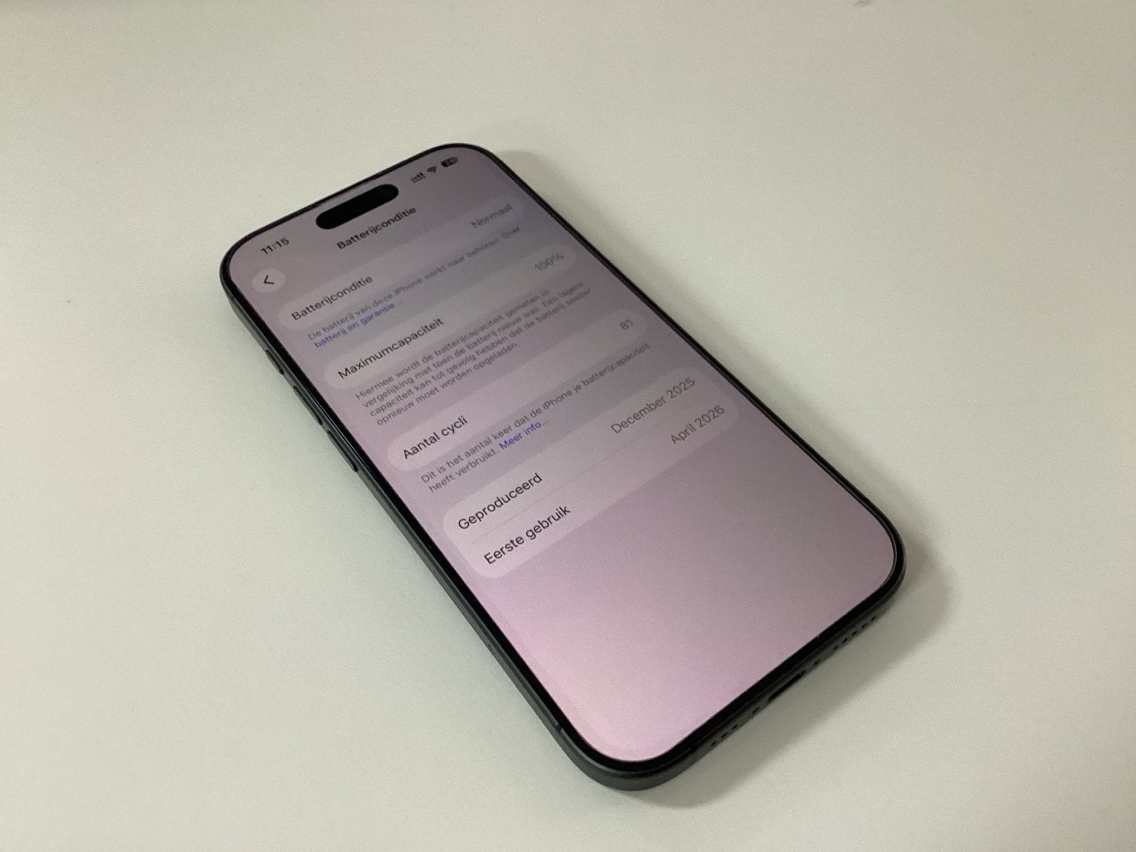 iPhone 17 512GB - 100%, Telecommunicatie, Mobiele telefoons | Apple iPhone, 512 GB, Overige modellen, Zwart, Ophalen of Verzenden