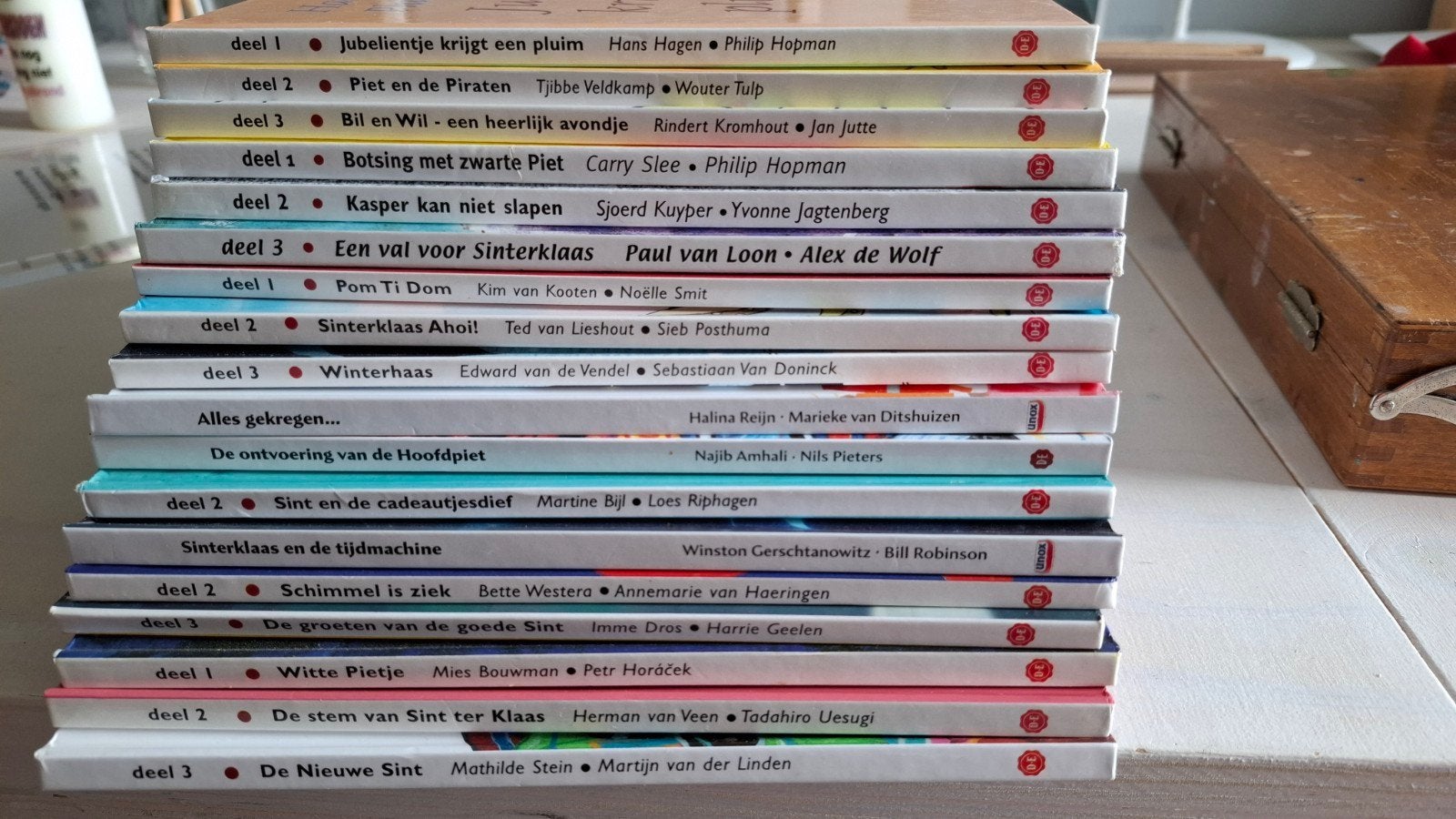 Sinterklaas kinderboeken - diverse titels en auteurs, Ophalen of Verzenden, Gelezen, Diverse auteurs, Fictie algemeen