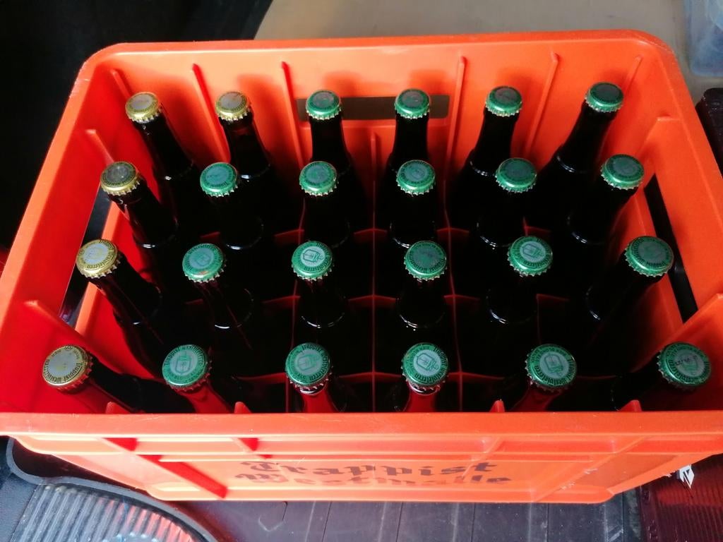 Westvleteren-Trappistenbier "gerijpt"., Verzamelen, Biermerken, Ophalen of Verzenden, Nieuw, Flesje(s), Overige merken
