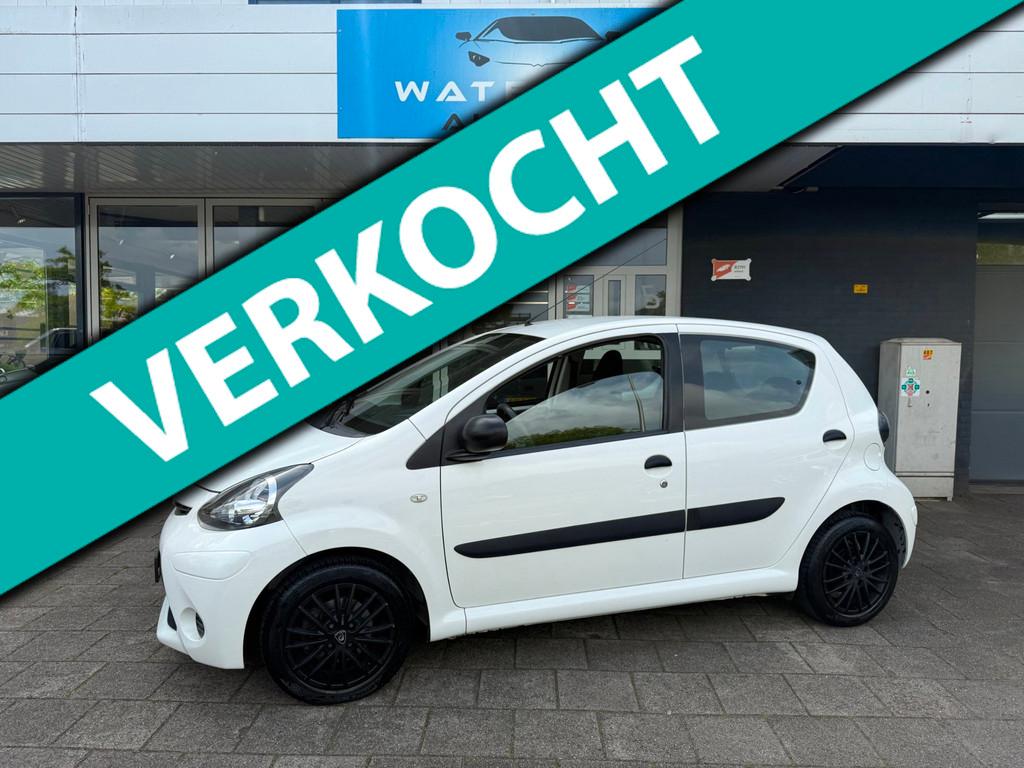 Toyota Aygo 1.0 VVT-i Comfort AIRCO|LM VELGEN/ 1E EIGENAAR, Euro 5, Stof, Gebruikt, Zwart