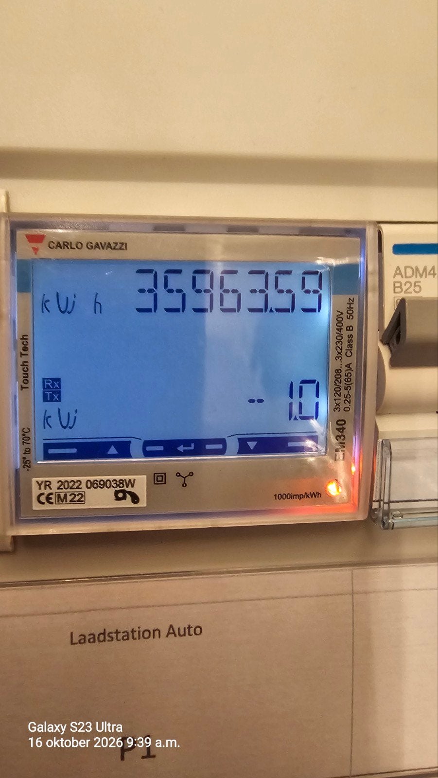 Wallbox Pulsar Plus 3-fase met loadbalancing Bieden, Auto diversen, Ophalen of Verzenden, Gebruikt, Laadpaal
