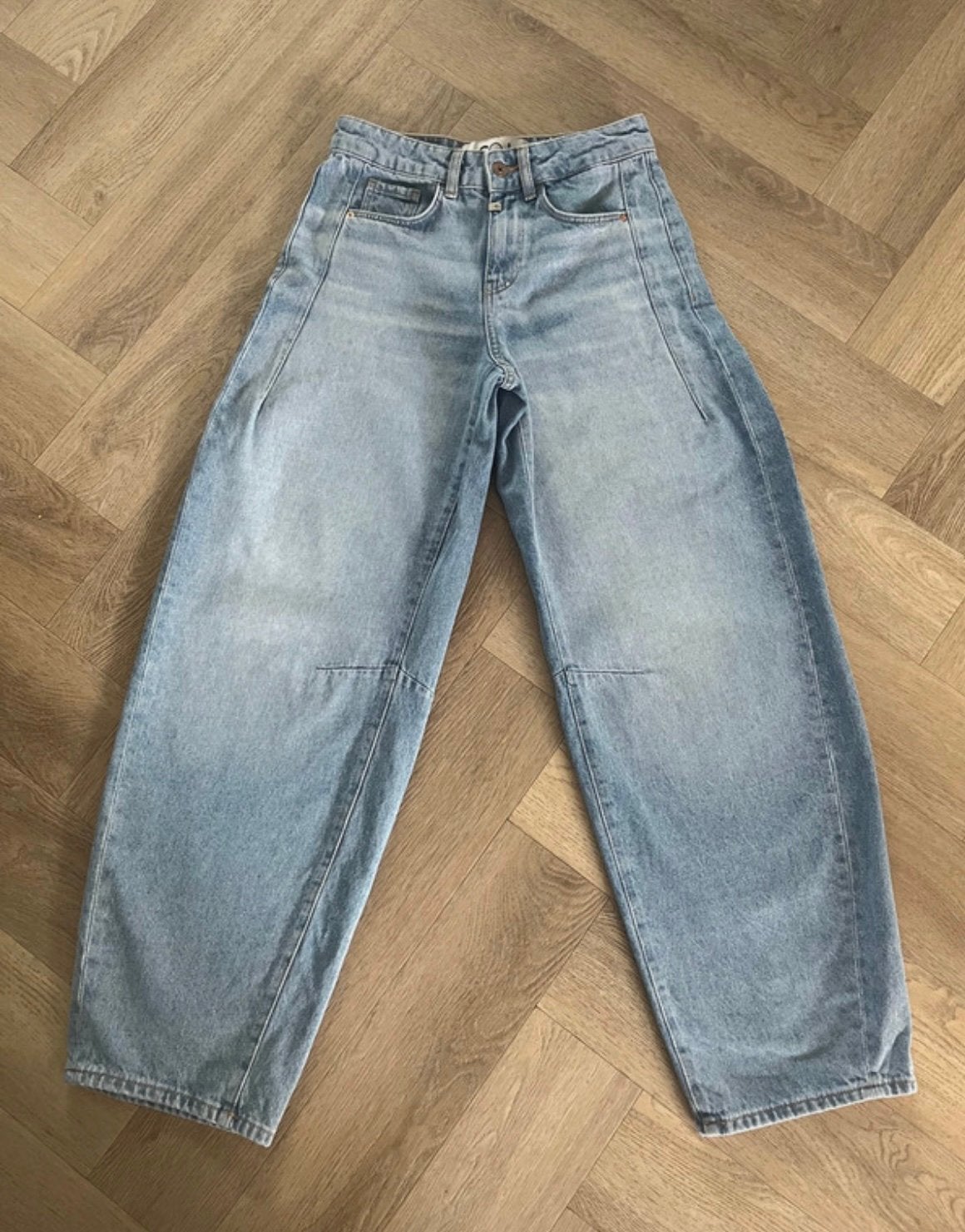 COJ Clara - Balloonfit spijkerbroek 25/30 NIEUW, Ophalen of Verzenden, Zo goed als nieuw, Blauw, Overige jeansmaten