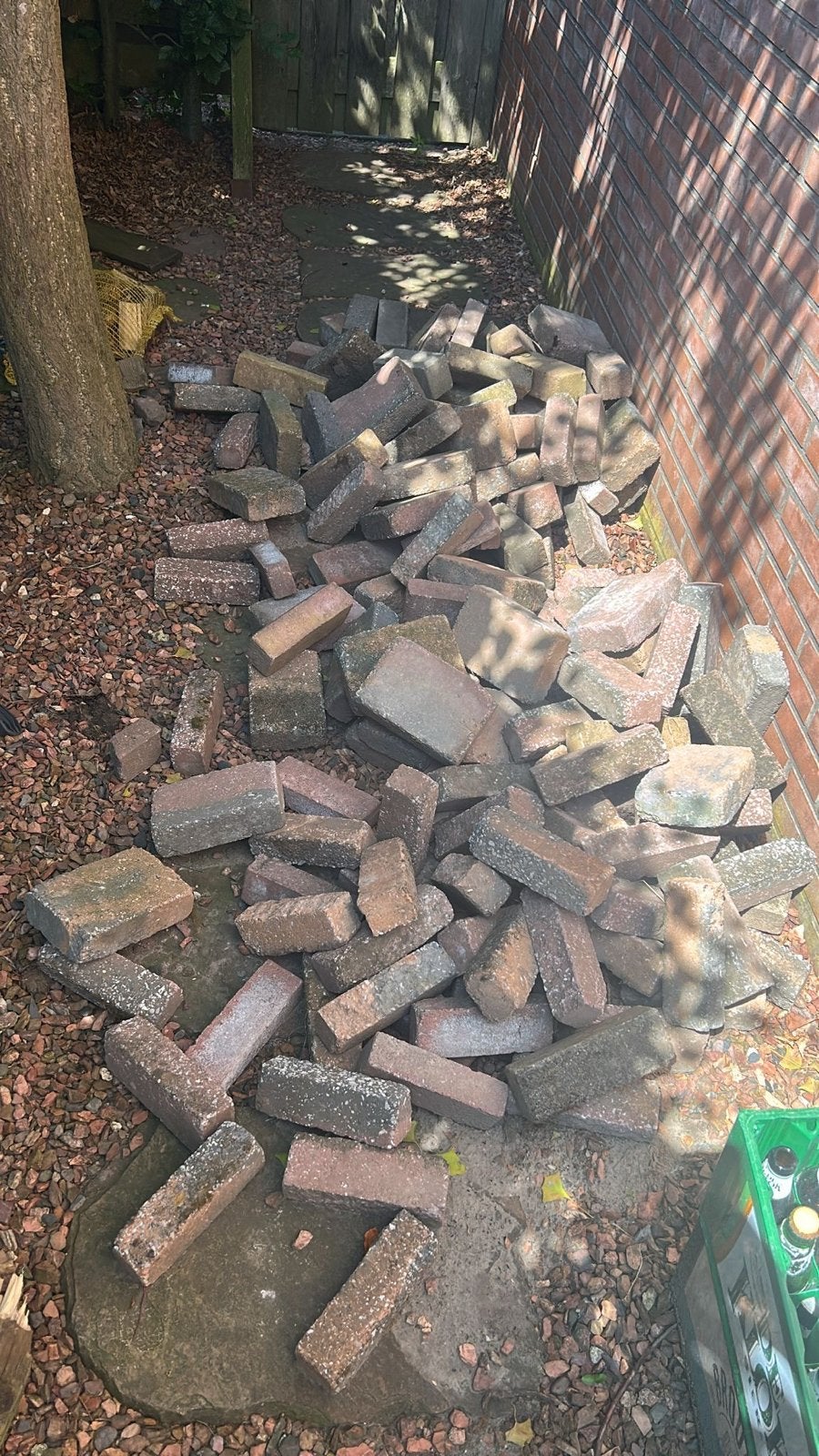 Gebruikte klinkers, 2 soorten, Ophalen, Gebruikt, Klinkers, Minder dan 5 m²