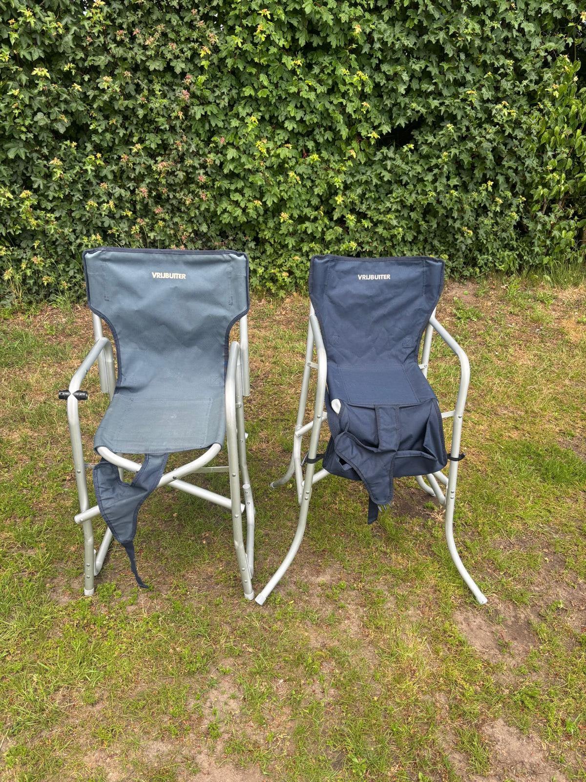 2 Vrijbuiter campingstoelen - Comfortabel en stevig, Ophalen, Gebruikt, Campingstoel