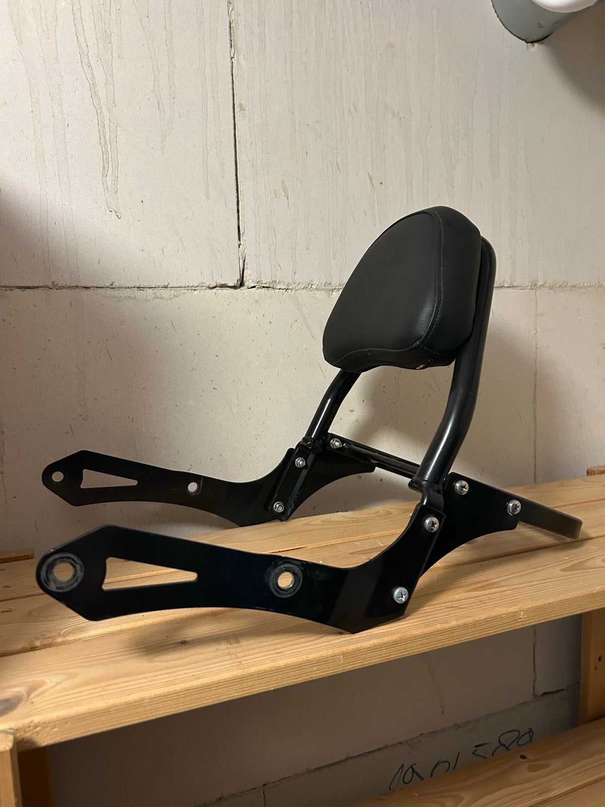 Honda shadow Sissybar Rugleuning met Bagagerek, Ophalen of Verzenden, Gebruikt
