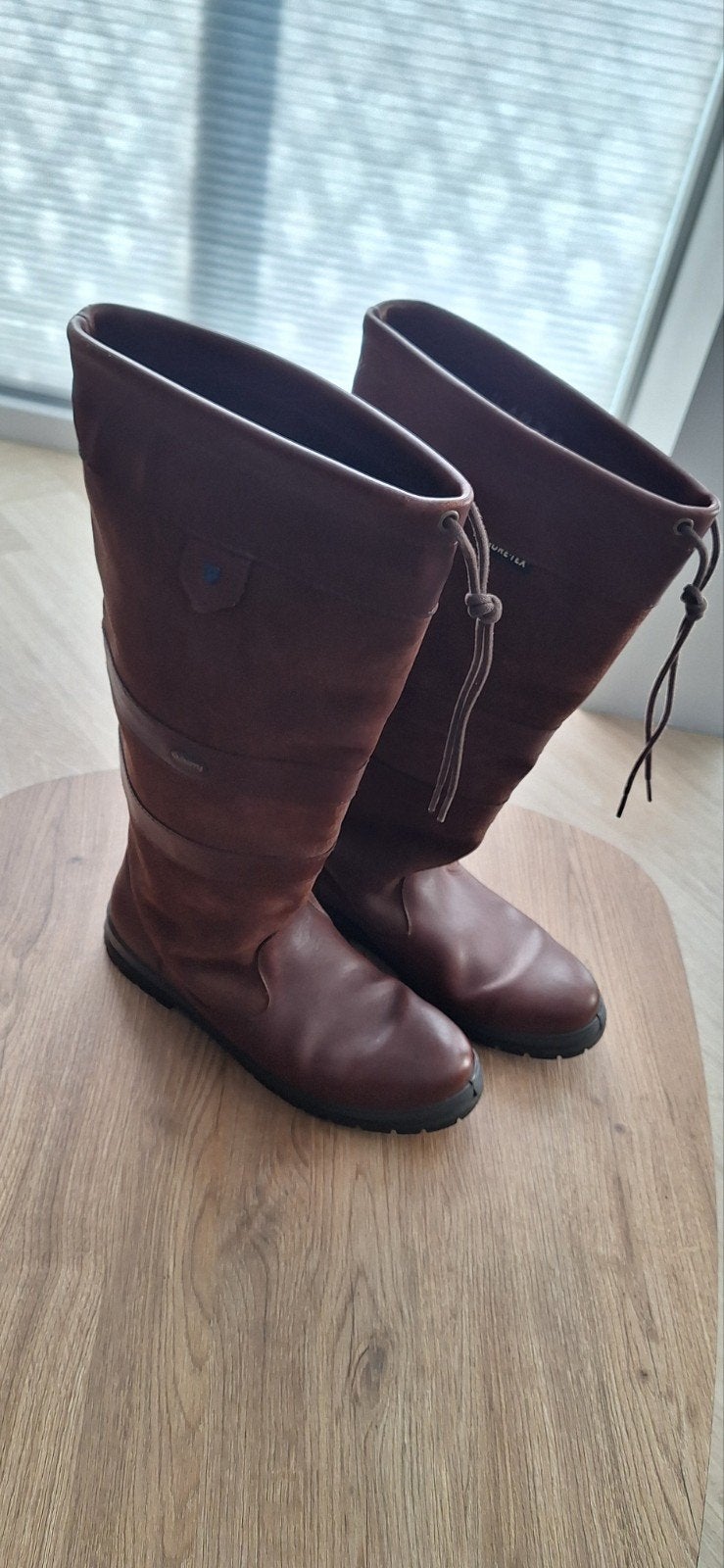 Heren Laarzen Dubarry, type Galway, maat 46, donkerbruin, Ophalen of Verzenden, Zo goed als nieuw, Bruin, Boots