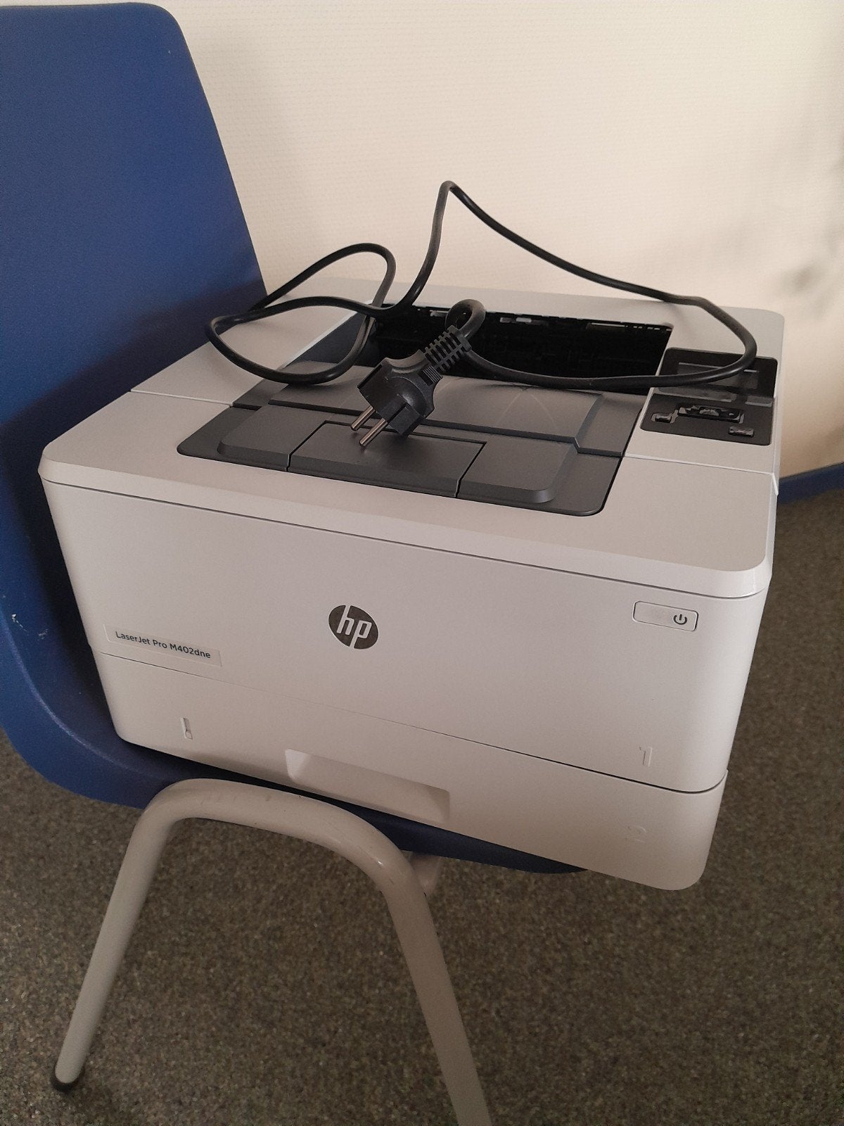 HP LaserJet Pro M402dne Laserprinter, Computers en Software, Ophalen, Zwart-en-wit printen, Printer, Zo goed als nieuw
