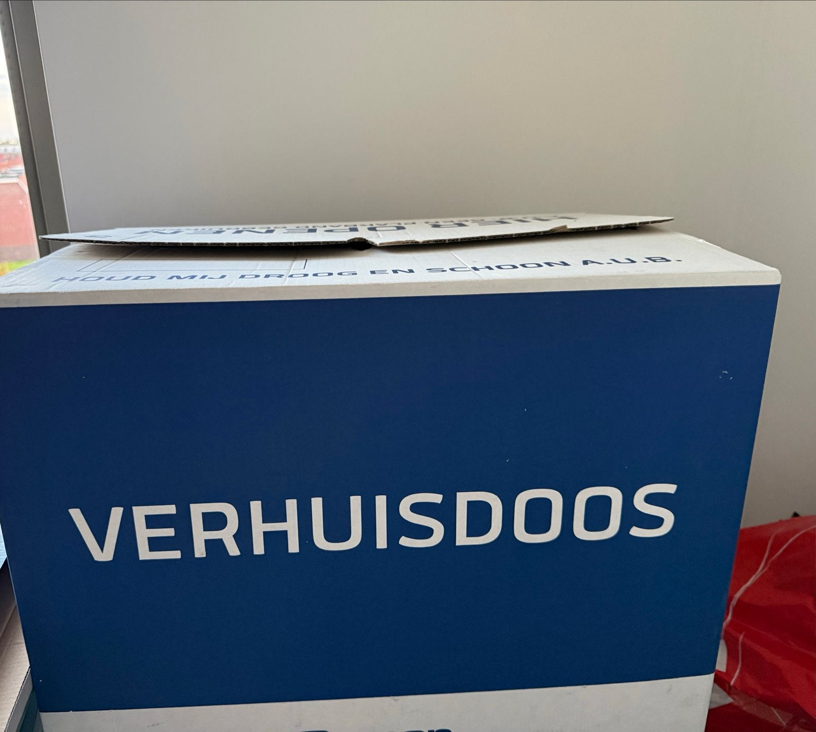 10 x Verhuisdozen zeer stevig eenmaal gebruikt, Ophalen, Doos, 40 tot 60 cm, Opvouwbaar