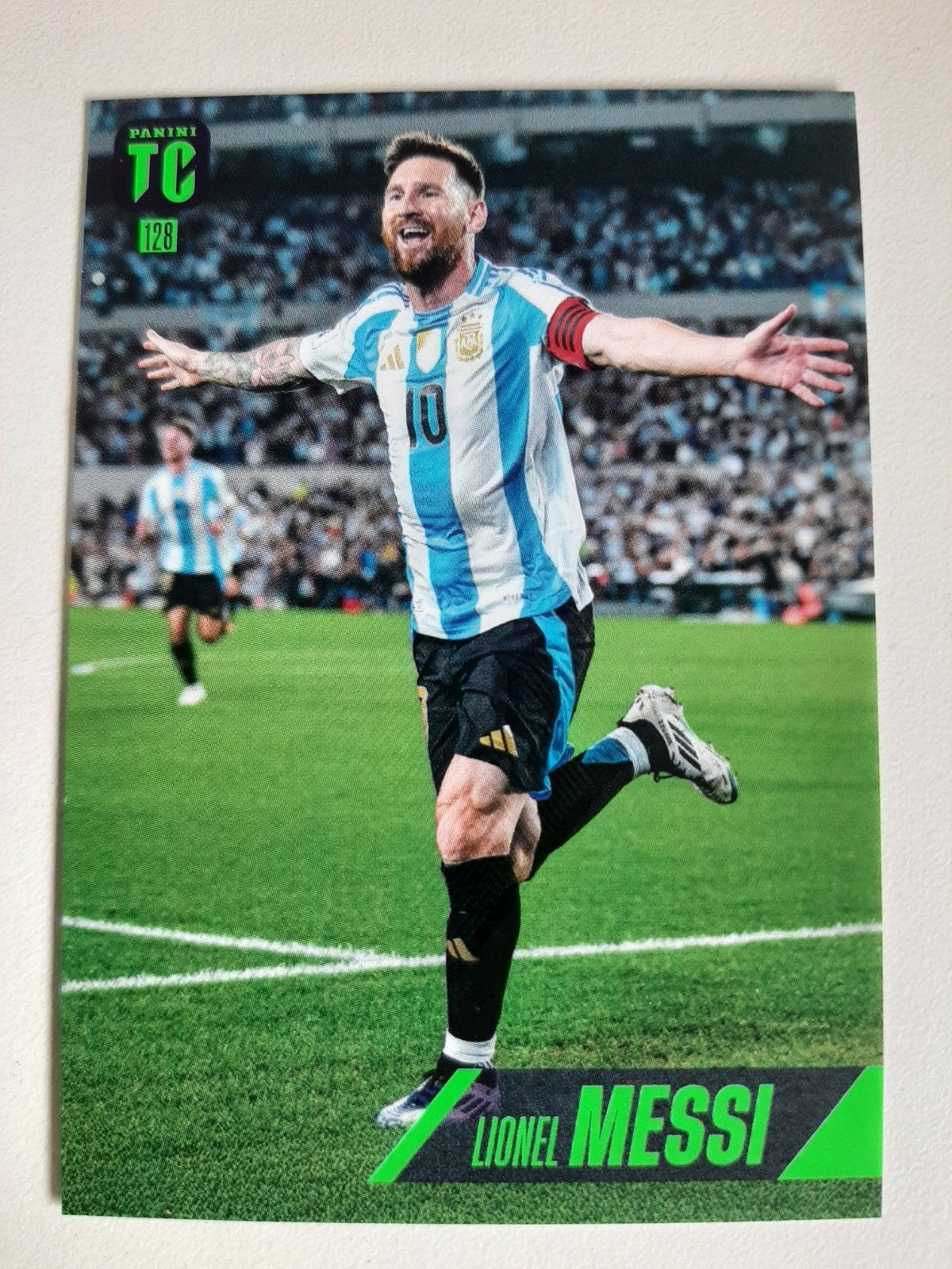 Panini Top Class 2023 Lionel Messi Kaart #128, Ophalen of Verzenden, Zo goed als nieuw, Buitenlandse clubs, Spelerskaart