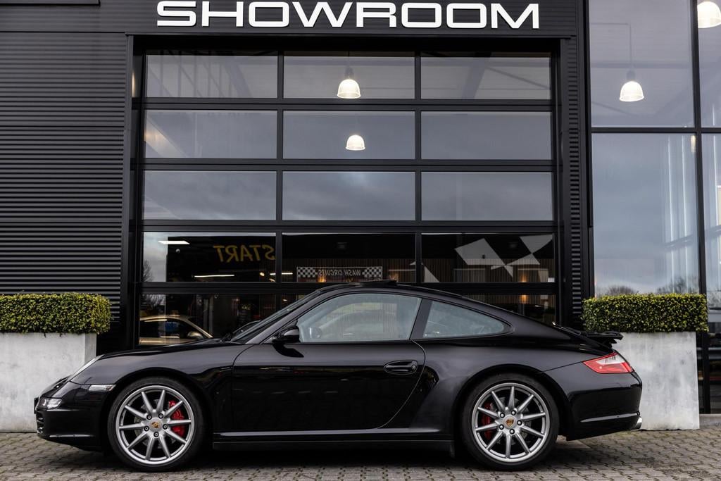 Porsche 911 997 3.8 Carrera 4S NL auto, Sportchrono, Schuifd, Auto's, Automaat, Zwart, Zwart, Bedrijf