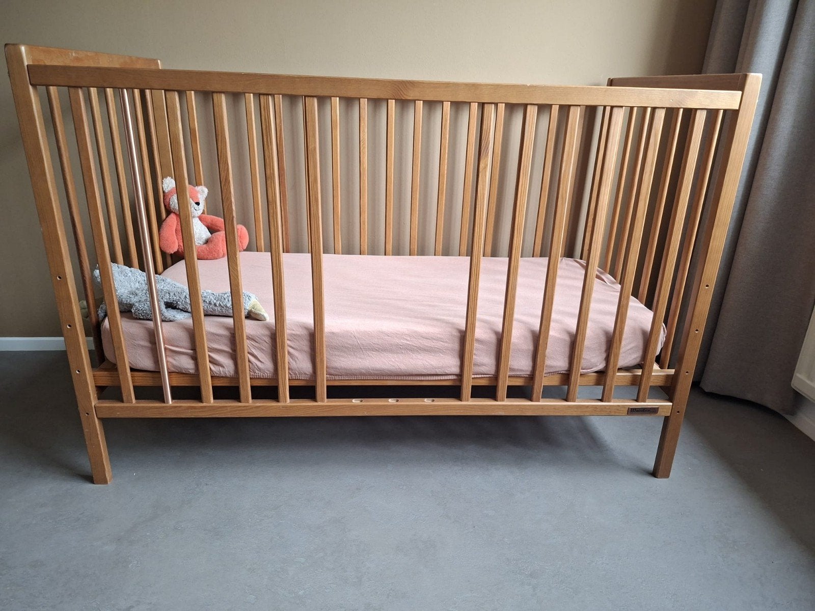 Hola BB Ledikant incl. matras, Ophalen, Gebruikt, Ledikant