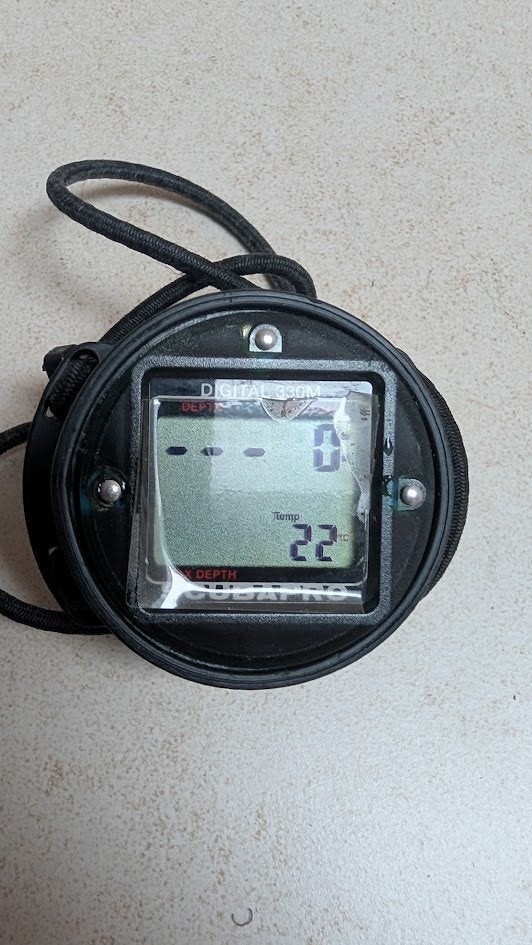 Scubapro Digital 330 Bottom Timer, Ophalen of Verzenden, Zo goed als nieuw, Duikcomputer