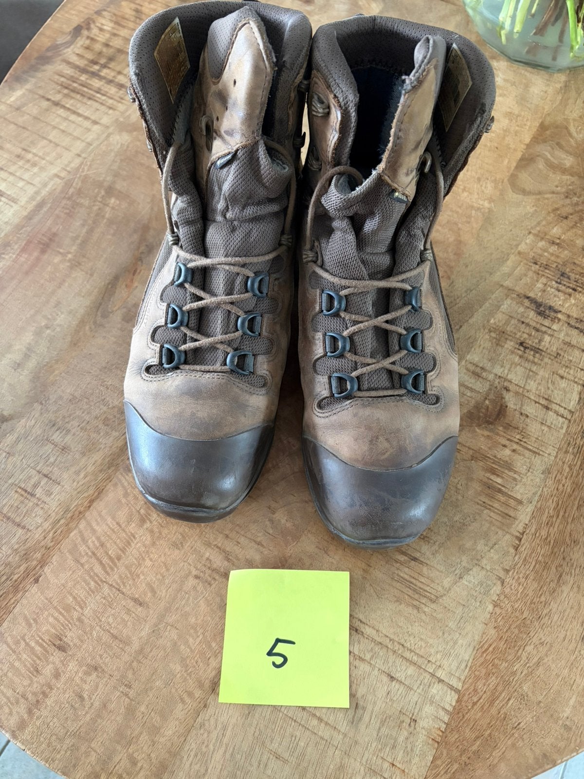 Haix / Defensie / Bergschoenen / Legerkisten - Maat 43, Verzenden, Gebruikt, Schoenen