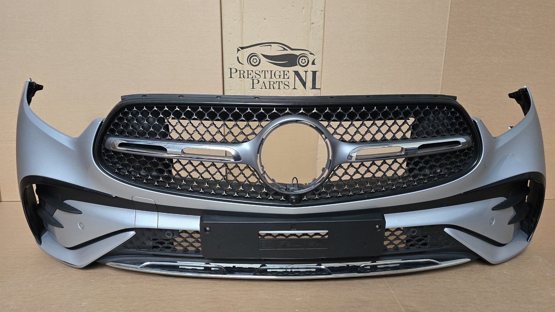 Voorbumper Mercedes GLC Klasse W254 AMG 6xPDC Bj. 2022-2025, Gebruikt, -, Voor, Ophalen of Verzenden