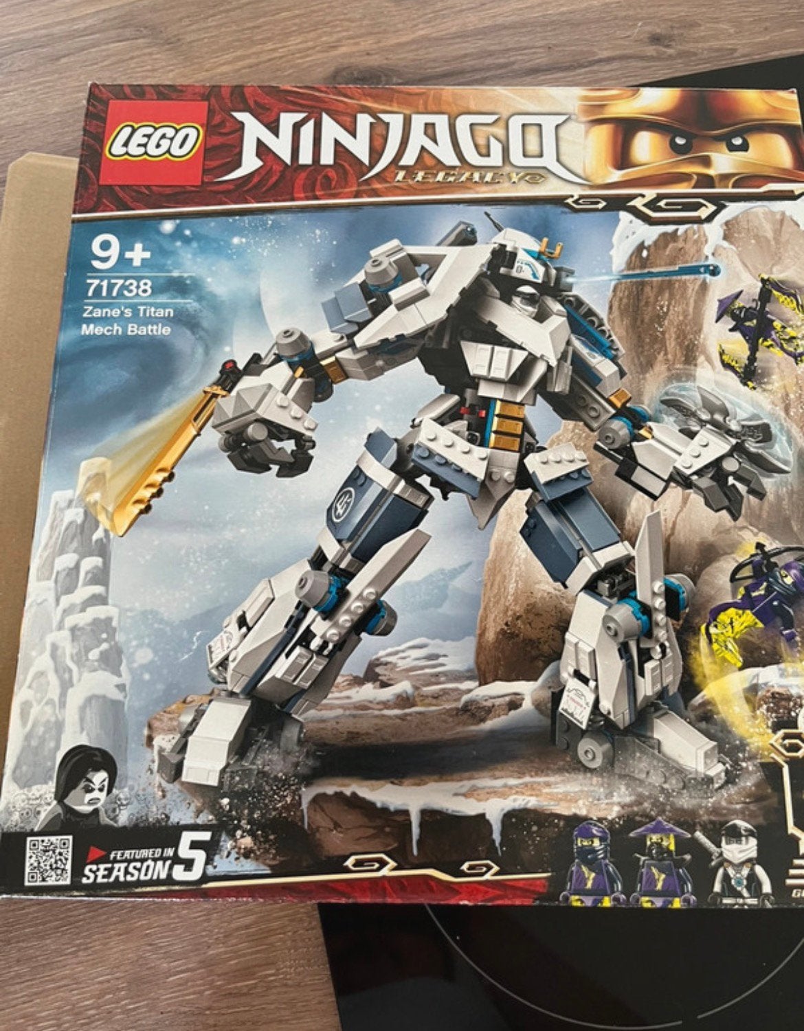 Lego Ninjago Zane’s titan mech 71738, Ophalen of Verzenden, Zo goed als nieuw