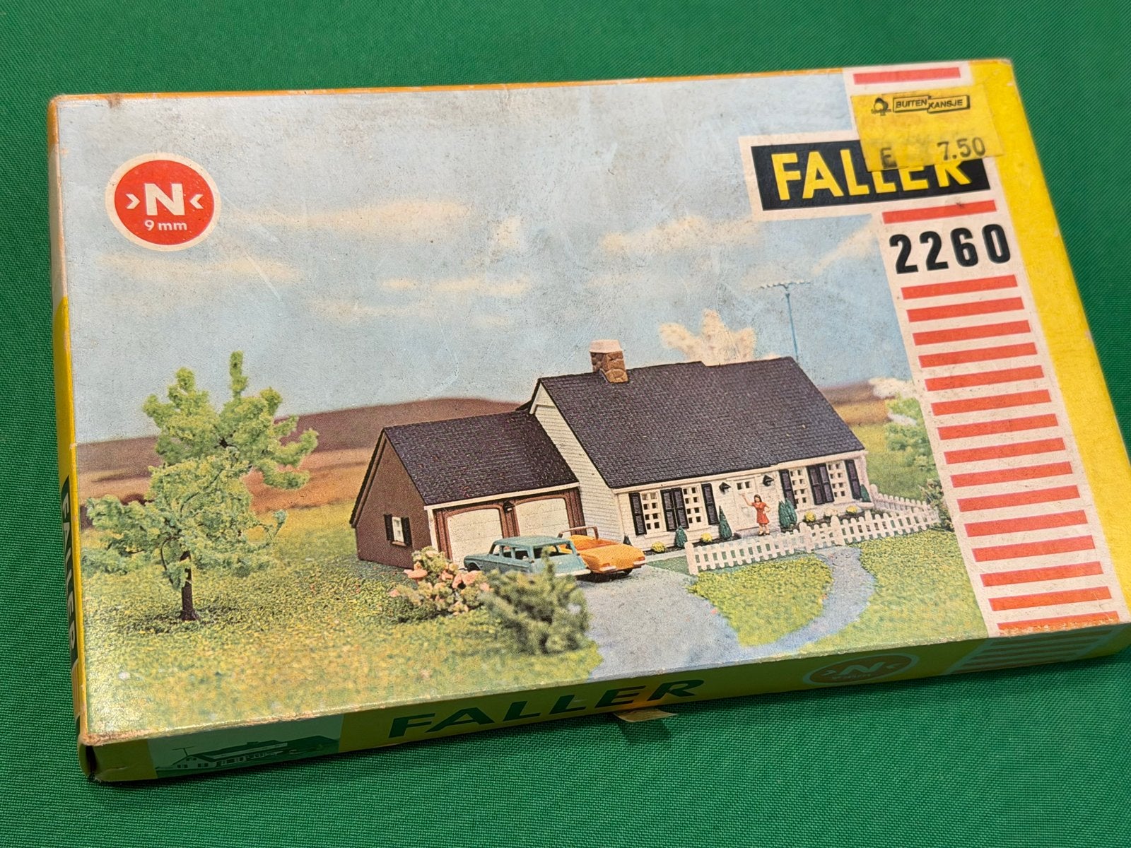 Faller 2260 N-schaal Huisje Bouwpakket ongebouwd in doos, Ophalen of Verzenden, Nieuw, Brug, Tunnel of Gebouw, Overige merken